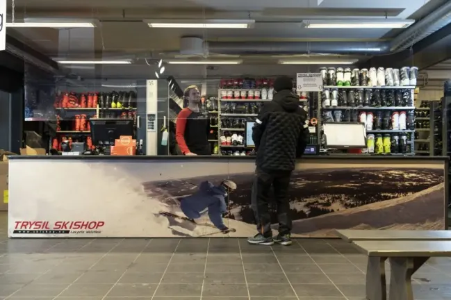 Rent skis at trysil skishop